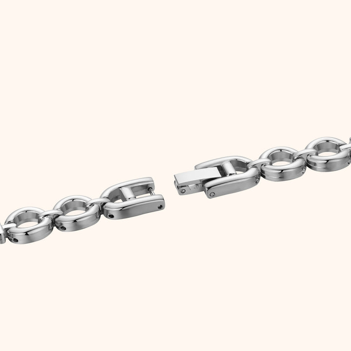 Pearl Silver Elegant Watch