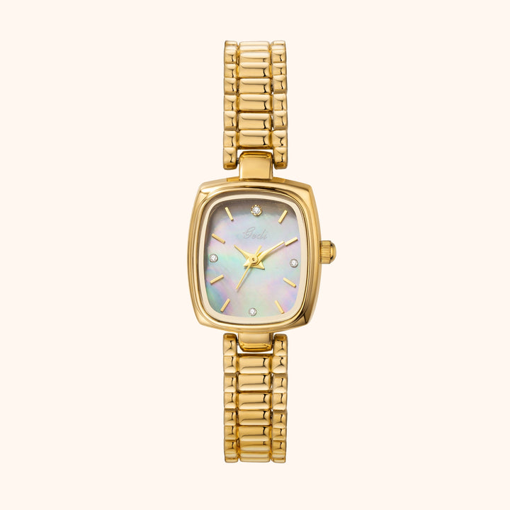 Radiant Gold Pearl Watch