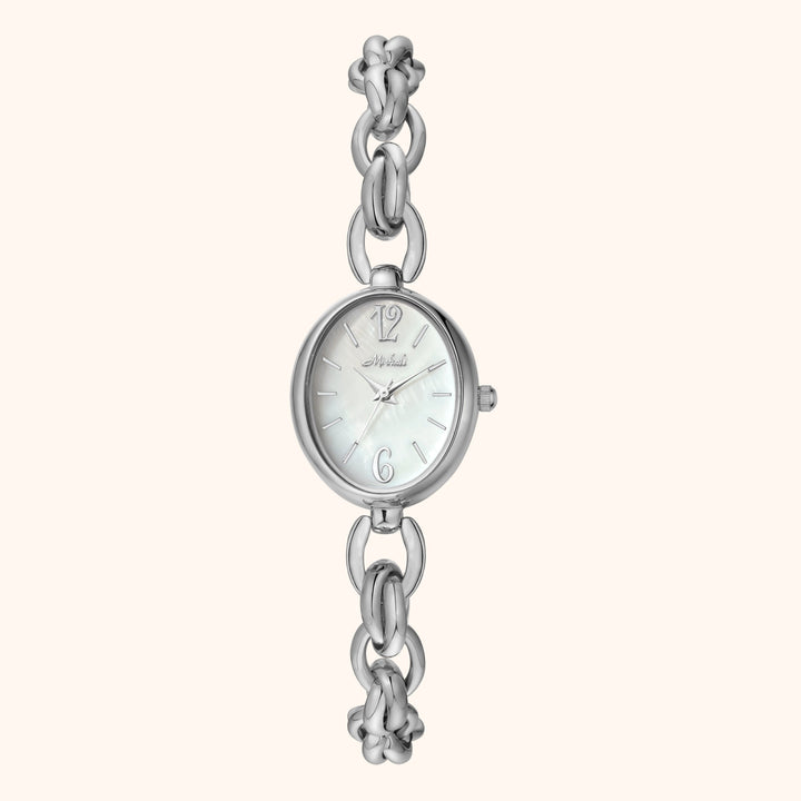 Elegant Silver Charm Watch