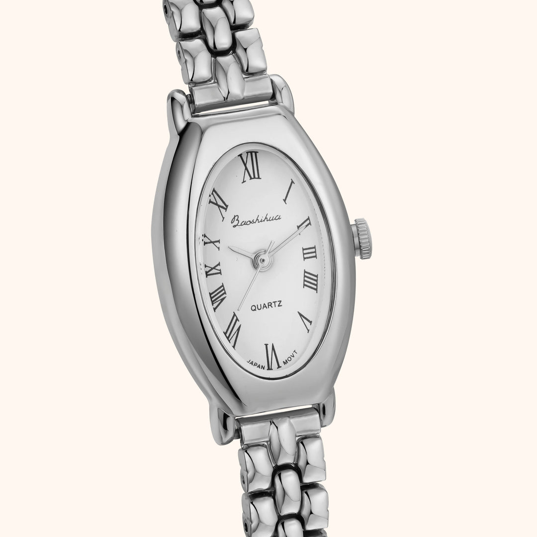 Classic Silver Minimalistic Watch