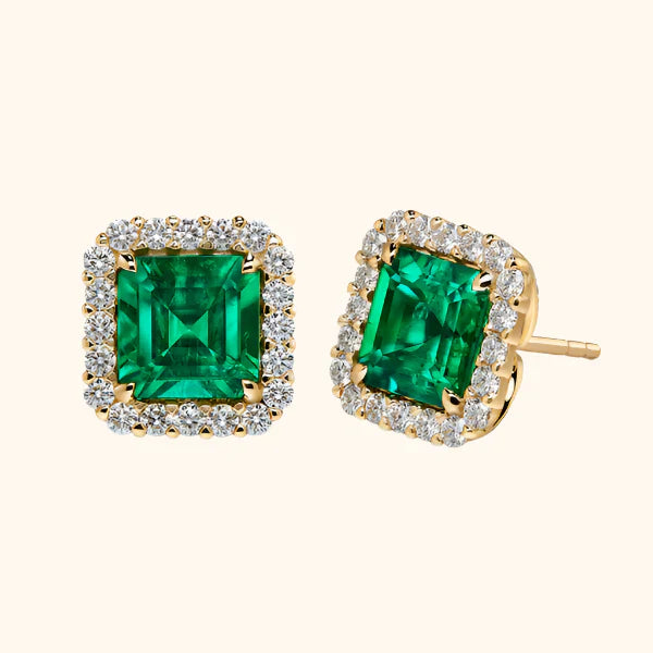 Chic Gemstone Earrings