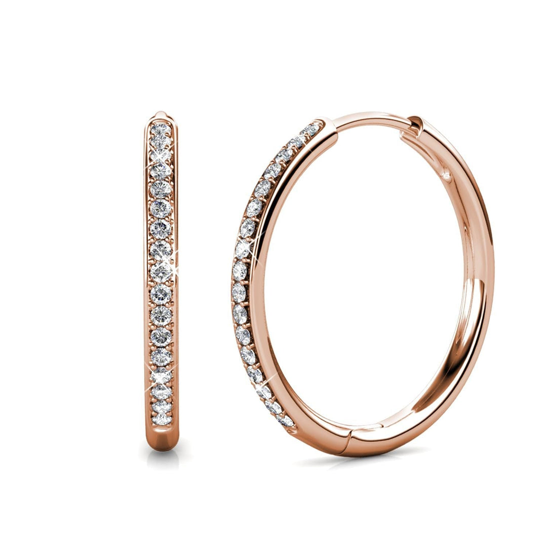 Elegant Gold Pave Sorel Earrings