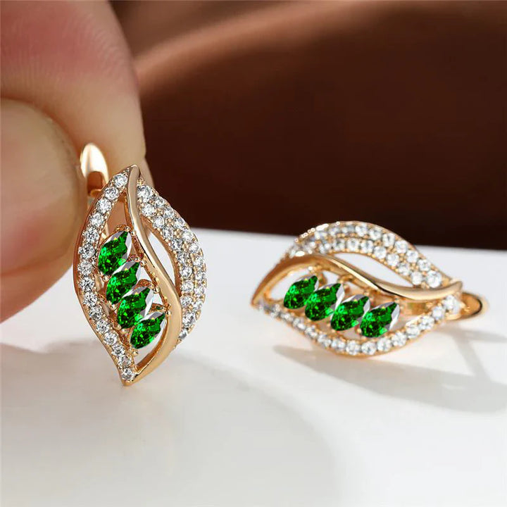 Elegant Gemstone Earrings