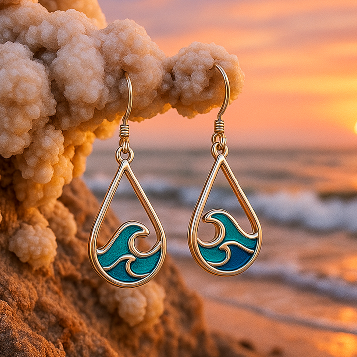 Water Waves Earrings