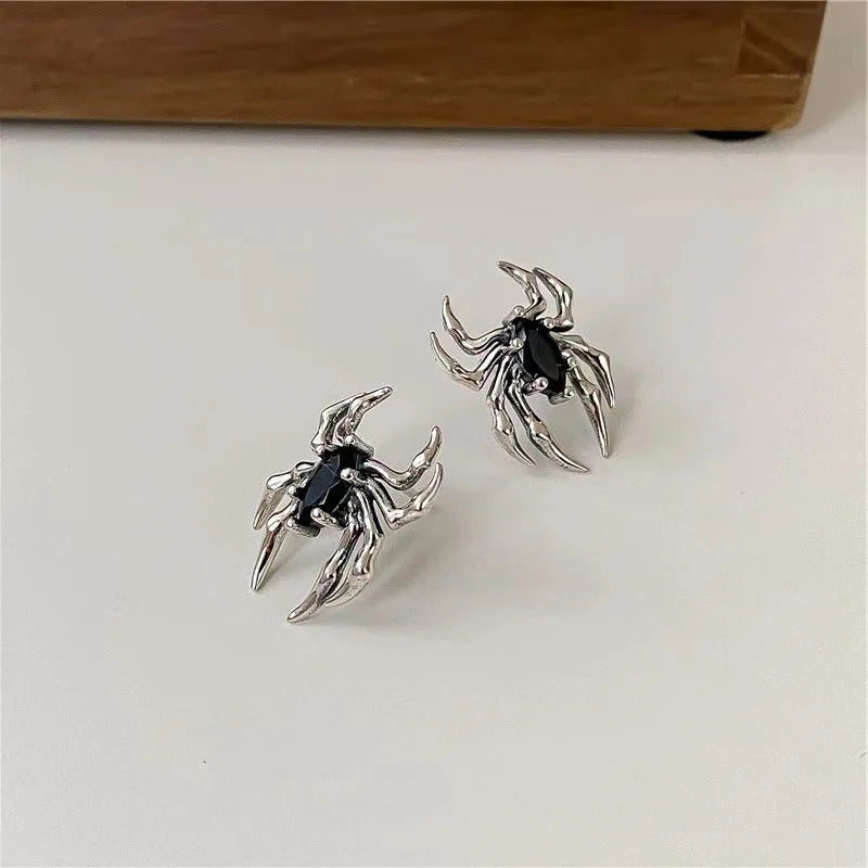 Gothic Spider Earrings
