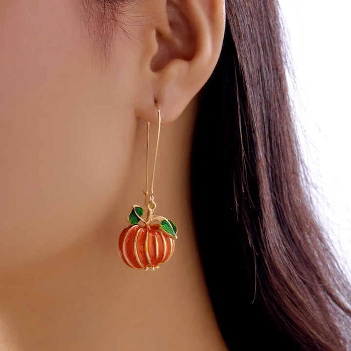 Halloween Pumpkin Candy Earrings