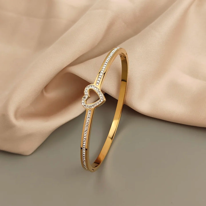 Heart Symbol Bangles