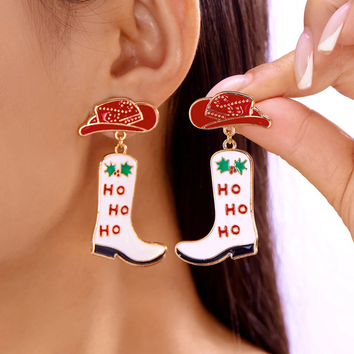 Elegant Crystal Snowflake Pearl Drop Earrings