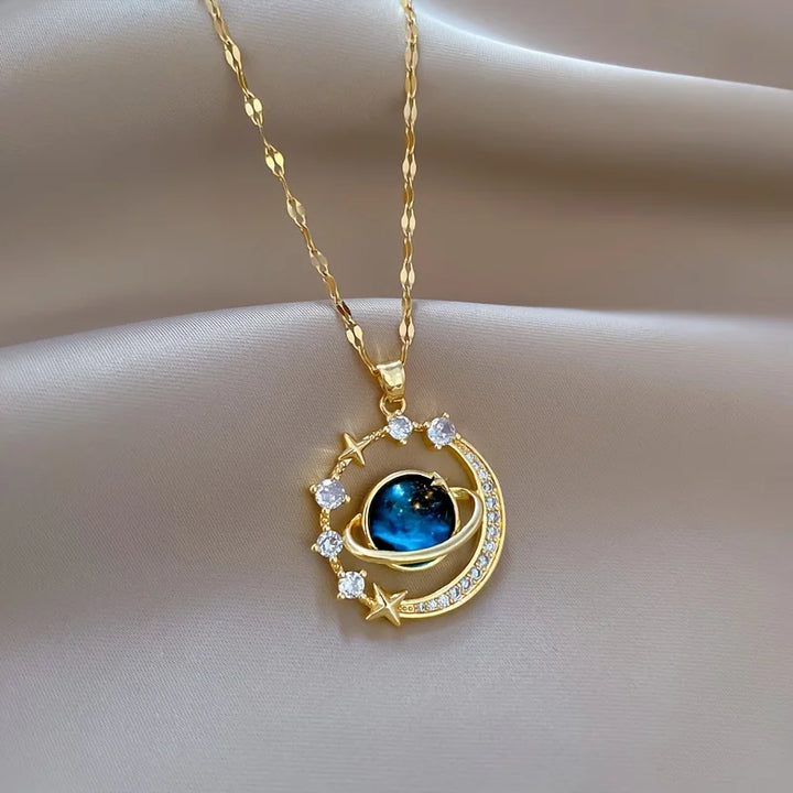 Chic Unisex Daily Couple Pendant Necklace