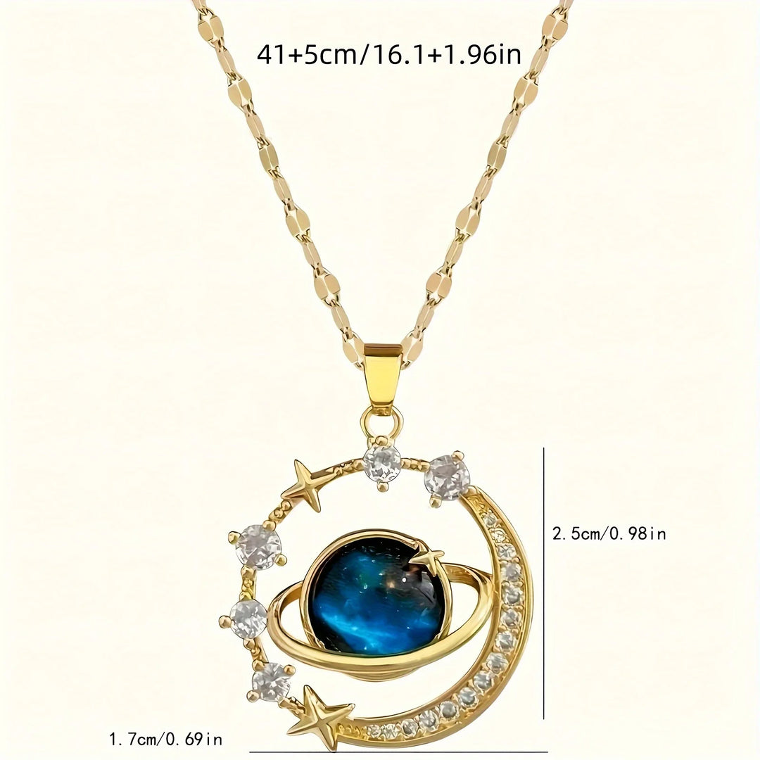 Chic Unisex Daily Couple Pendant Necklace