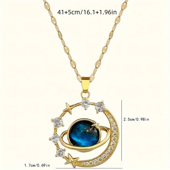 Chic Unisex Daily Couple Pendant Necklace