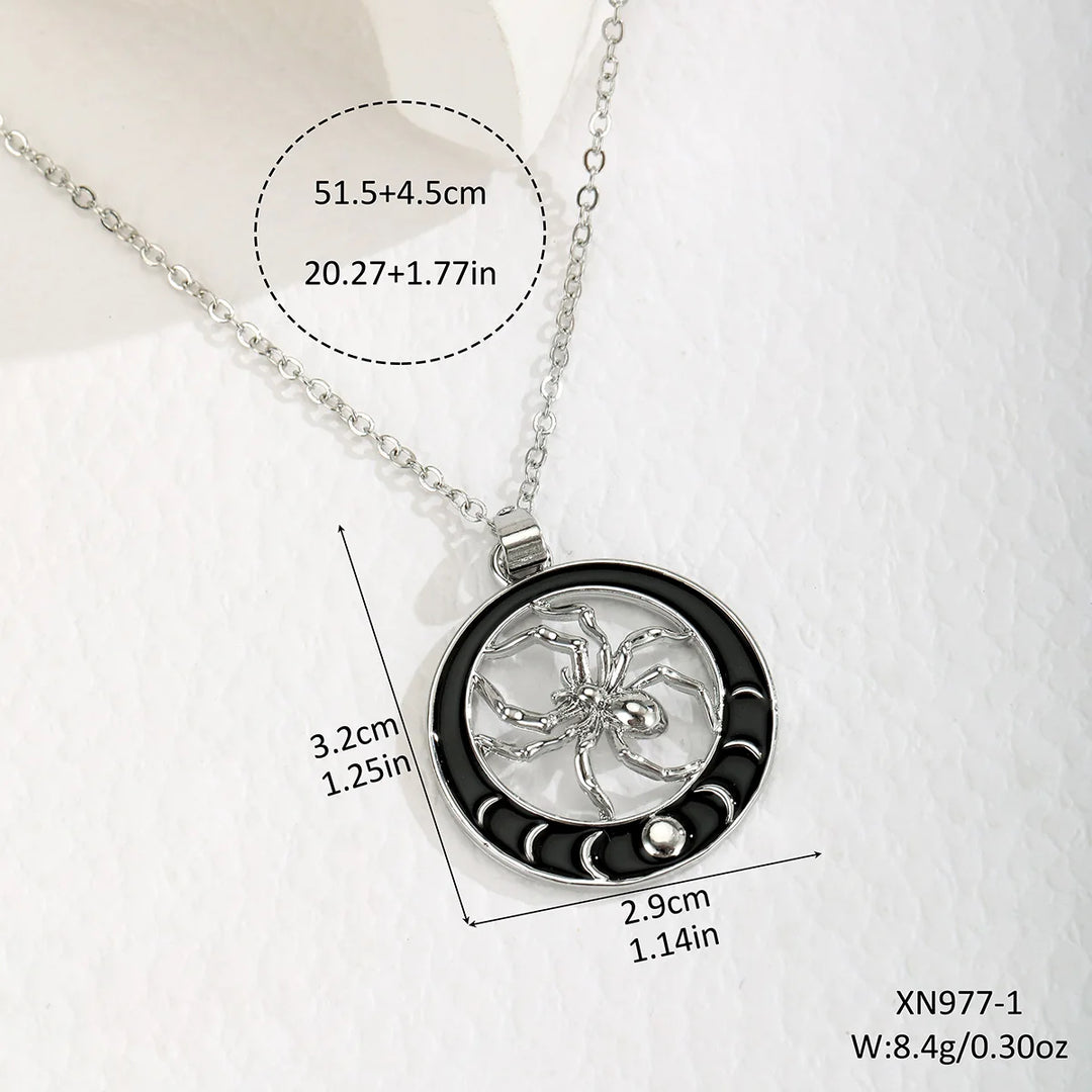 Gothic Heart Pendant Necklace