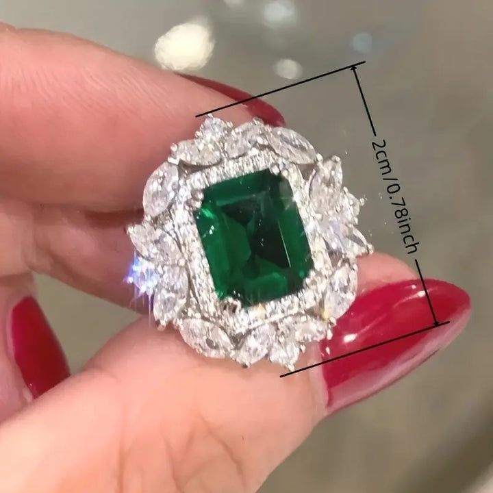 Shiny Gemstone Earrings