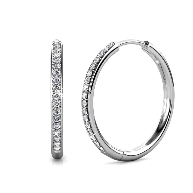 Elegant Gold Pave Sorel Earrings