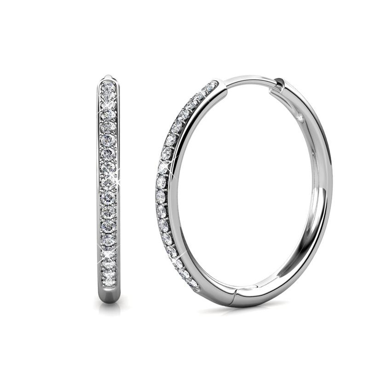 Elegant Gold Pave Sorel Earrings
