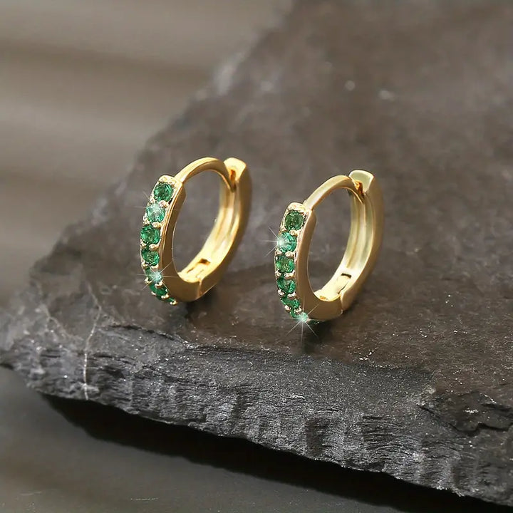 Antique-Inspired Chic Gold Earrings