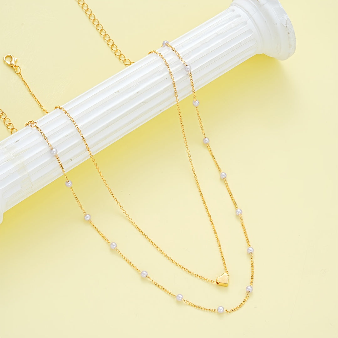 Chic Minimalist Necklace and Bracelet Set