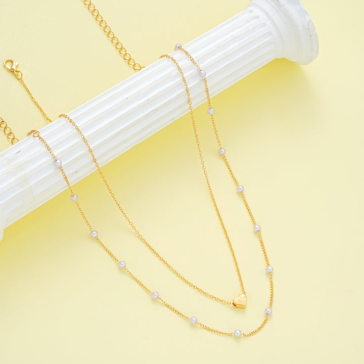 Chic Minimalist Necklace and Bracelet Set