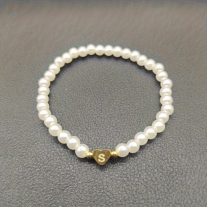 A-Z Heart Initial Bracelet