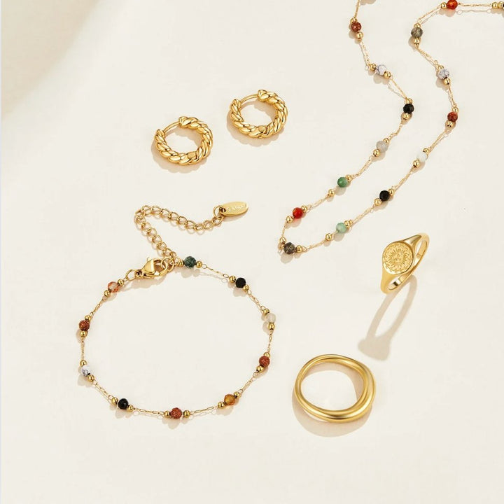 Minimalist Stone Necklace