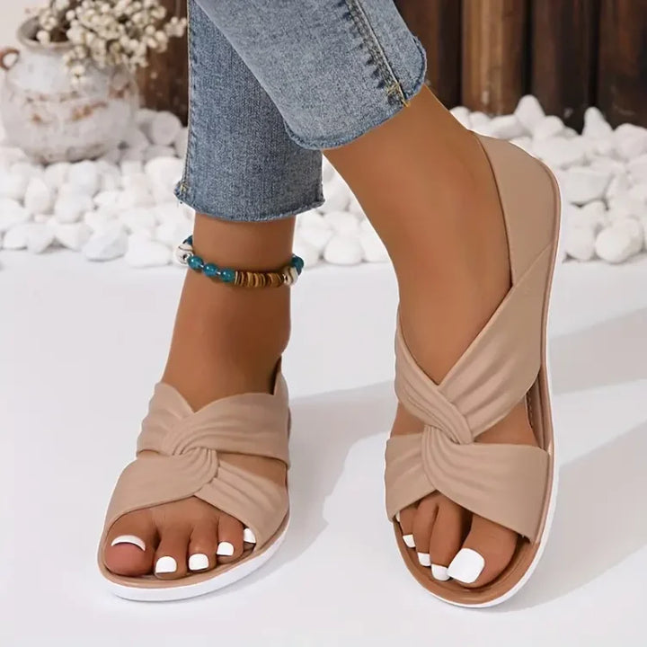 Women's Black Orthopedic Sandals for Everyday (4)