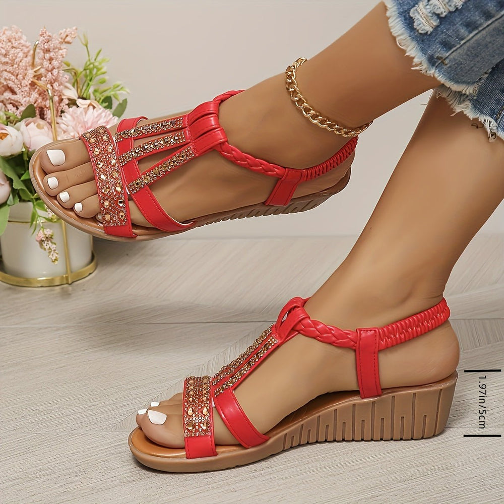 Women's Boots Style Wedge Sandals (2)