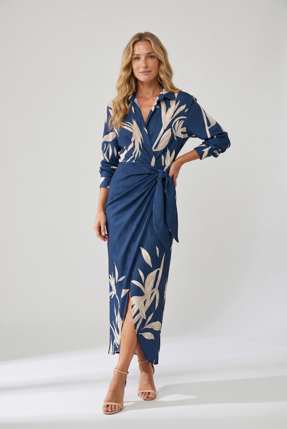 Women's Botanical Maxi Summer Dress (2)