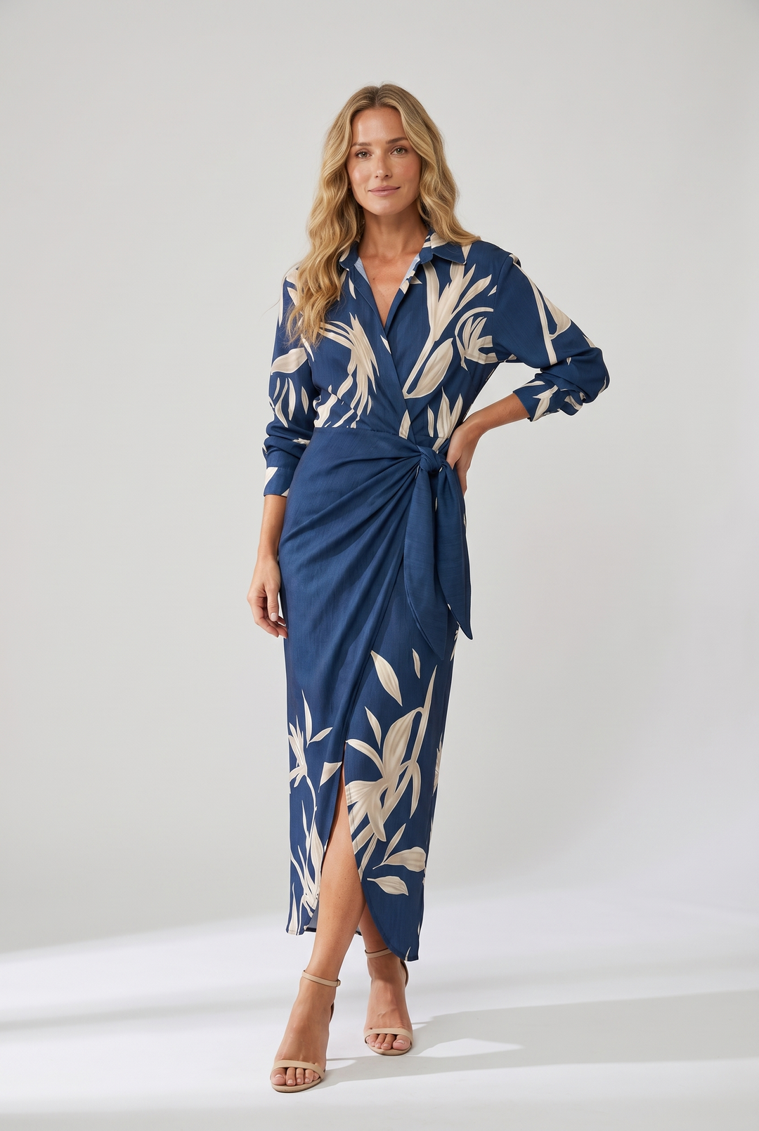Women's Botanical Maxi Summer Dress (2)