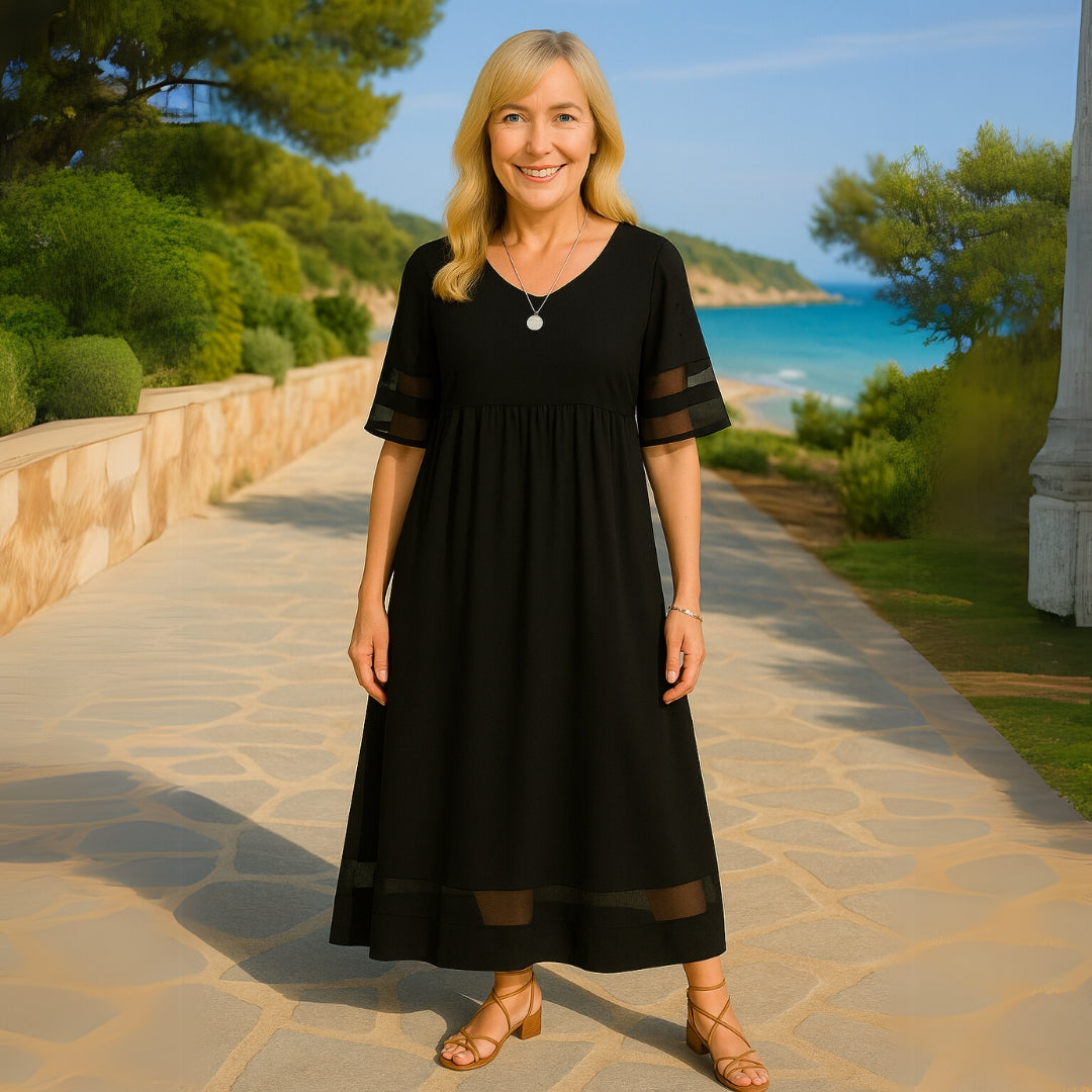 Women's Cotton Maxi Beach Dress (9)