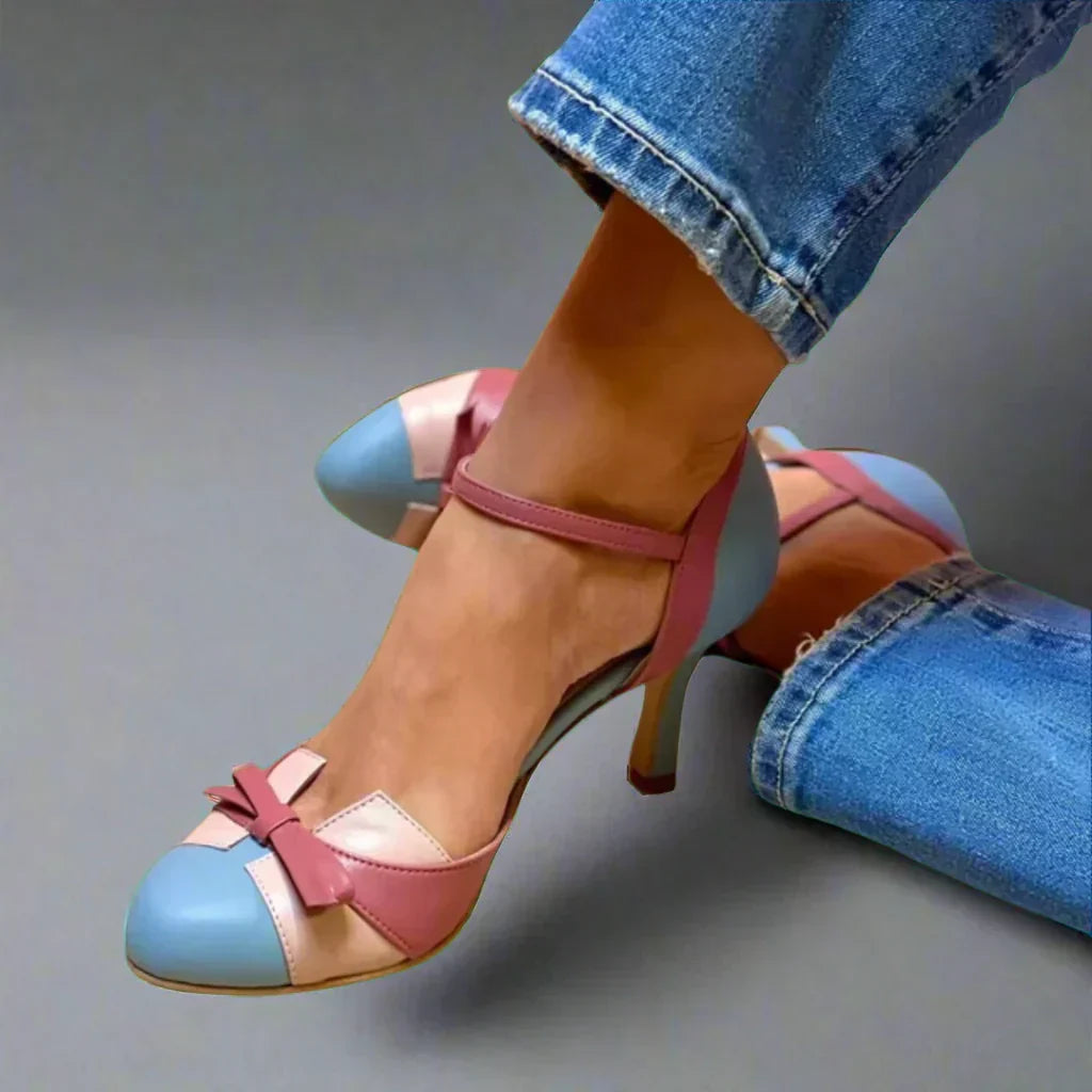 Women's Elegant Pump for Autumn Outfits in Blue