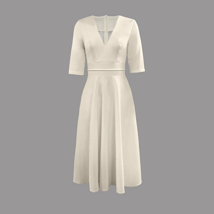 Women's Elegant Wedding Guest Dress for Parties (2)