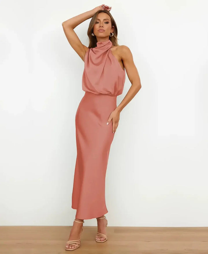 Women's Elegant Wedding Guest Midi Dress (25)