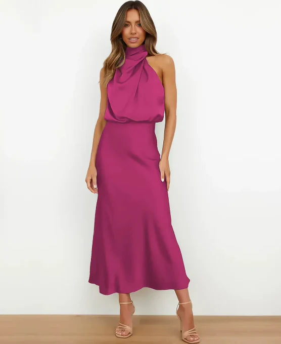 Women's Elegant Wedding Guest Midi Dress (27)