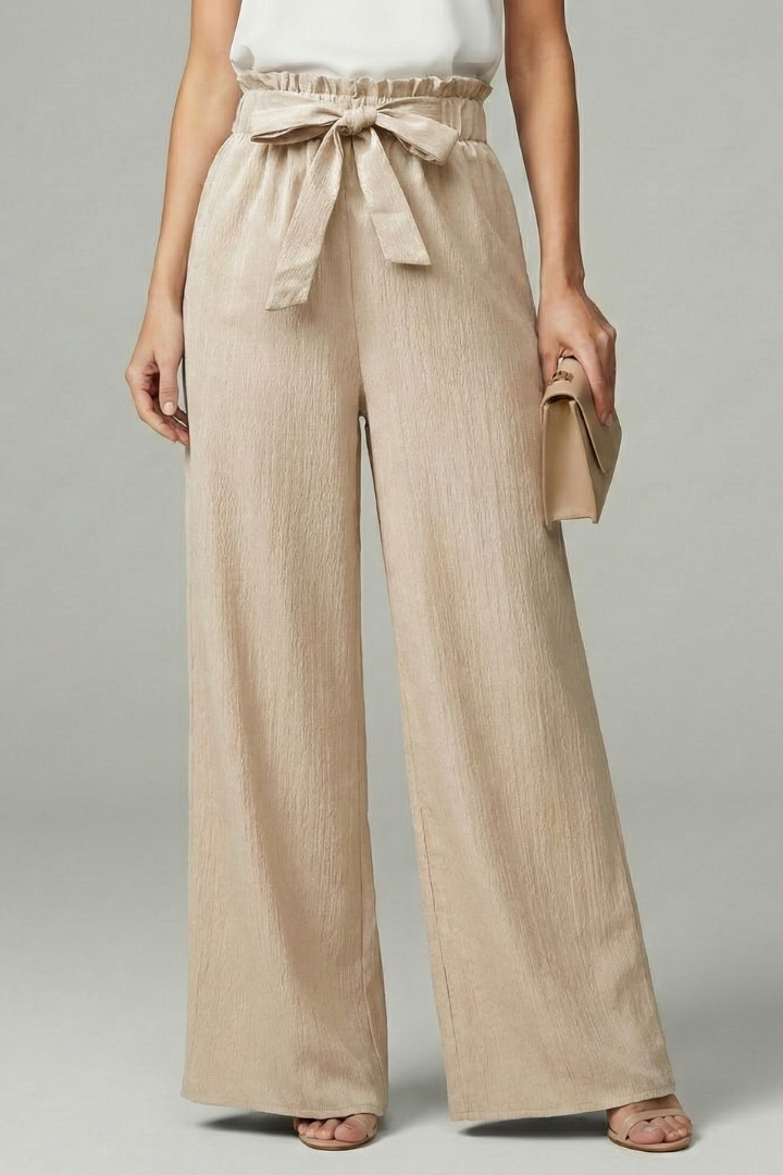 Women's Lightweight Wide Leg Trousers for Summer (6)