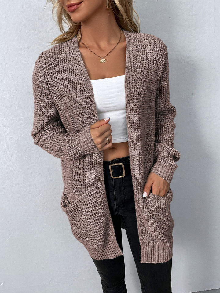 Women's Long Knitted Jumper for Layering (5)