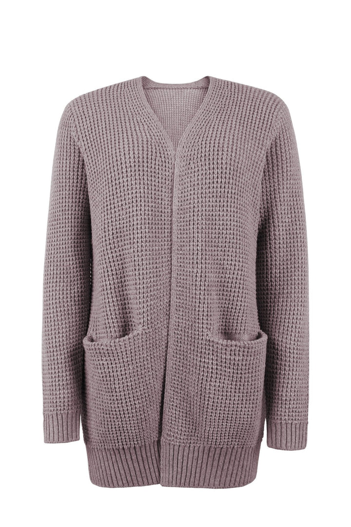 Women's Long Knitted Jumper for Layering (7)
