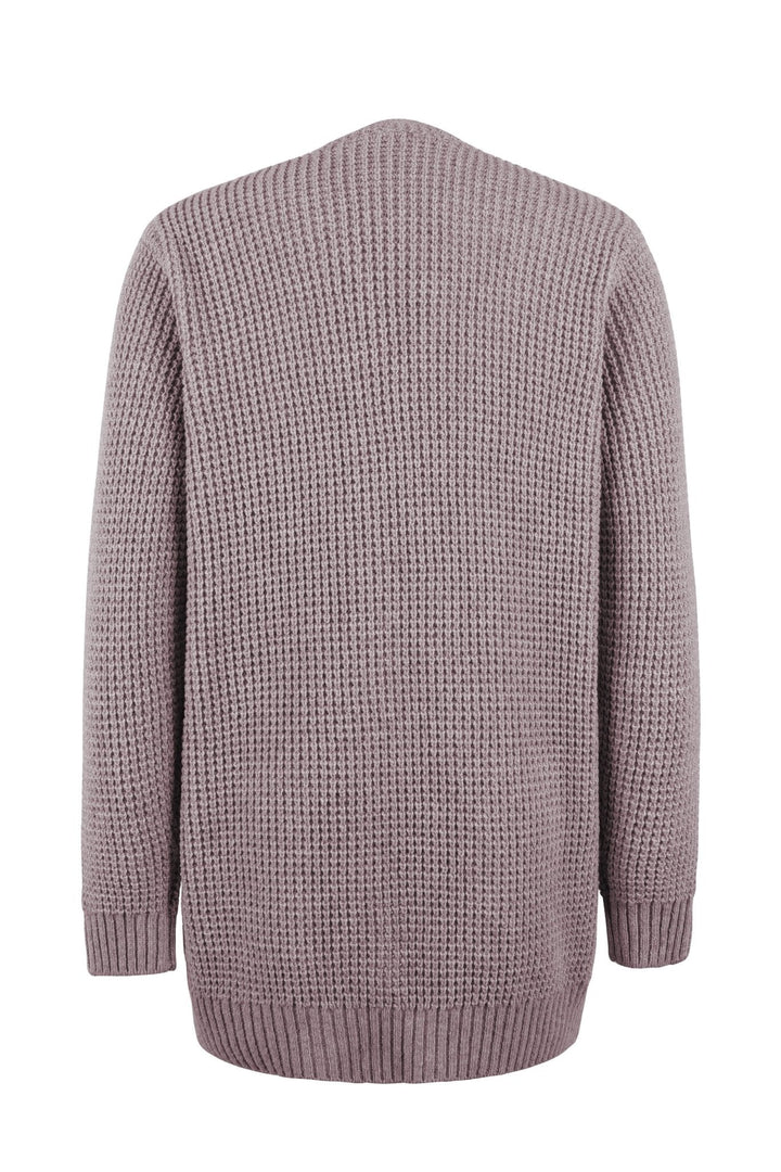 Women's Long Knitted Jumper for Layering (8)