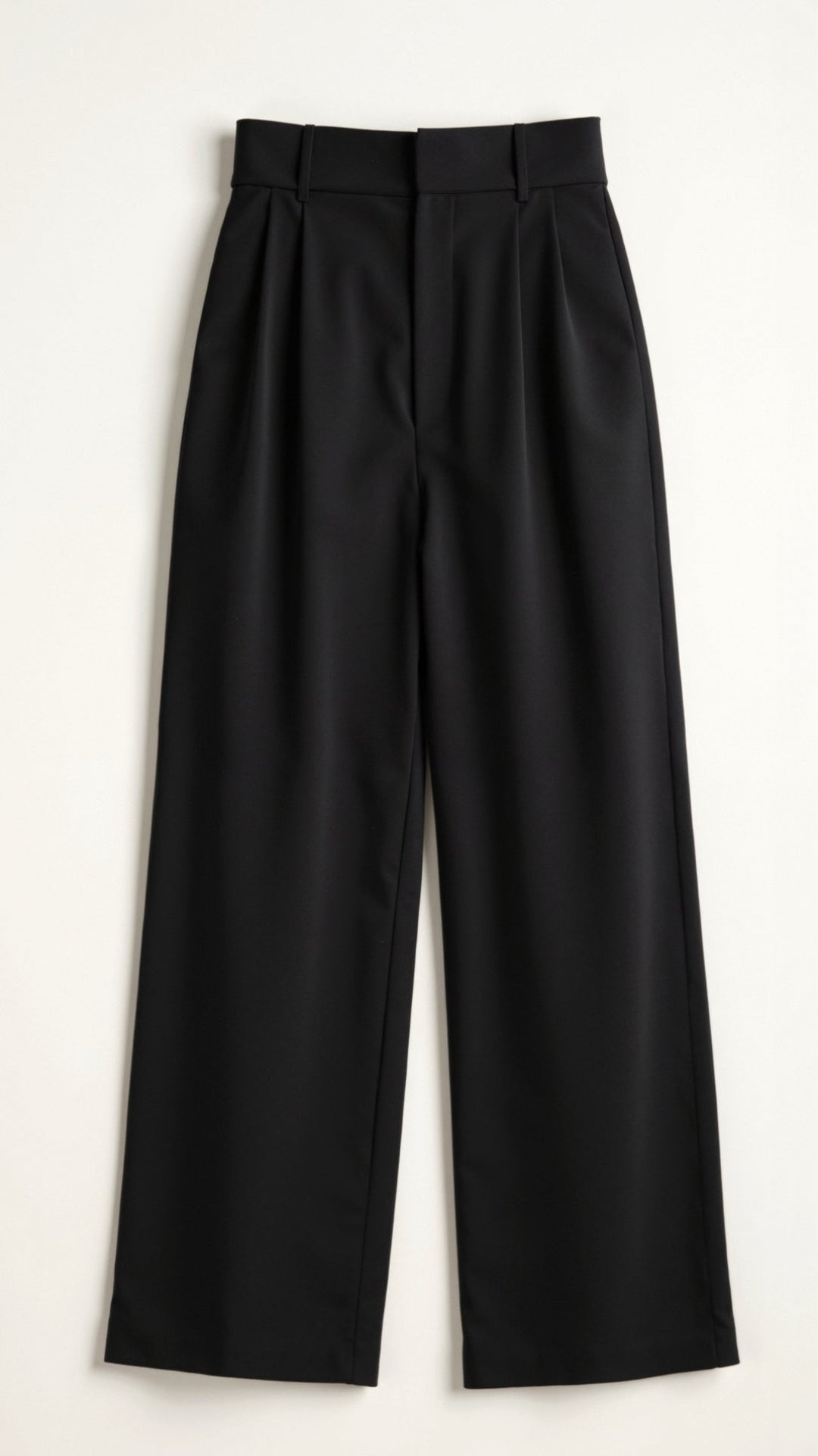 Women's Smart Wide Leg Trousers for Work in White