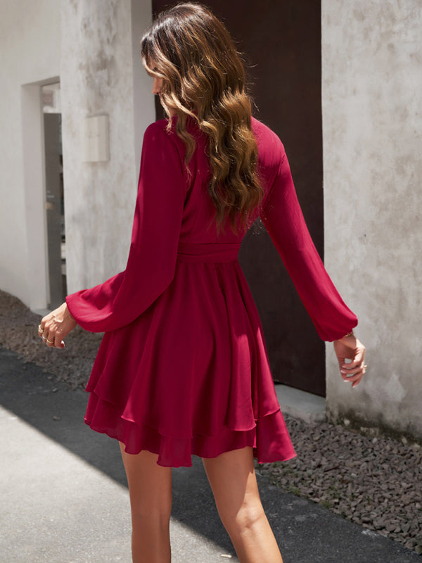 Women's Soft Linen Wedding Guest Dress (21)